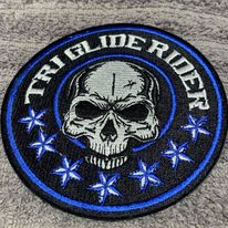 Tri Glide Rider - Iron On Patch
