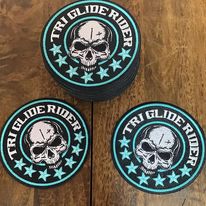 Tri Glide Rider - Iron On Patch