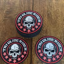 Tri Glide Rider - Iron On Patch