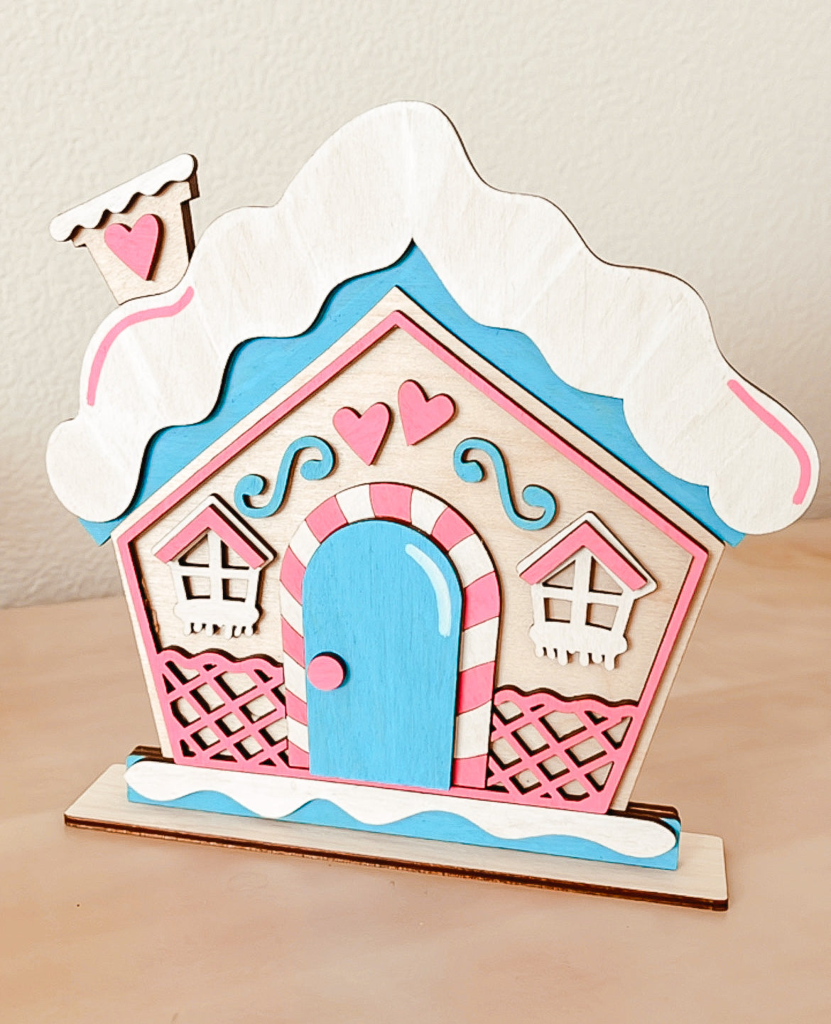 Gingerbread House DIY Paint Kit, DIY Paint Kits, Crafts for Christmas, Stocking Stuffers, Kids Crafts, Family paint kit