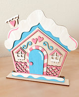 Gingerbread House DIY Paint Kit, DIY Paint Kits, Crafts for Christmas, Stocking Stuffers, Kids Crafts, Family paint kit