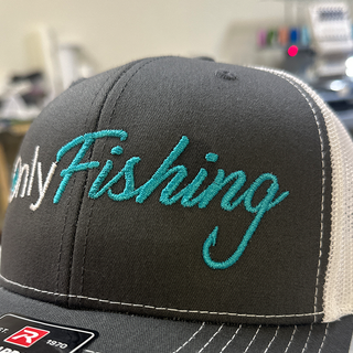 Only Fishing - Fishing Hat, Men's Fishing Hat, Fly Fishing Cap