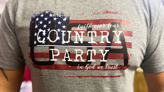 COUNTRY OVER PARTY USA TSHIRT, USA TSHIRT, TRUMP TSHIRT, MEN'S USA SHIRT, COUNTRY OVER PARTY, MENS PATROIT SHIRT