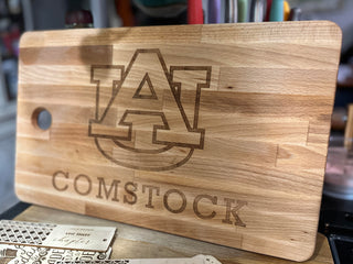Add your favorite team to your cutting board!